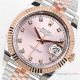 EW Factory Superclone Rolex 18K Rose Gold Datejust II Watch in Pink Diamond Dial (4)_th.jpg